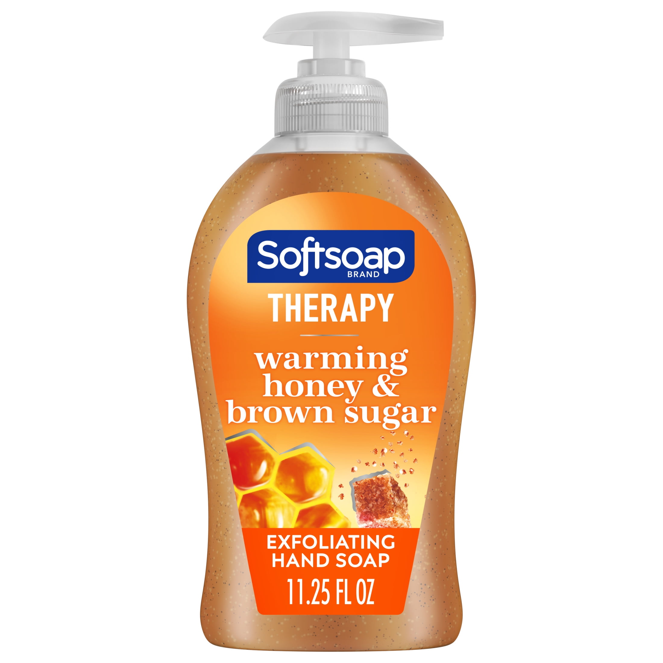 Softsoap Therapy Eucalyptus and Sea Salt Scent Exfoliating Liquid Hand