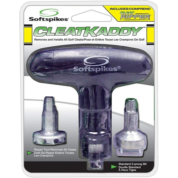 Softspikes Golf Cleat Kaddy, 3 Piece Set - Golf Wrench and Bits