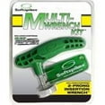thumbnail image 1 of Softspikes Multi Wrench Golf Cleat Kit – Cleat Ripper & 2-Prong Insertion Wrench for Easy Golf Spike Installation & Removal, Durable Plastic, All Spike Compatible, 1 of 5