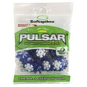 Softspikes Pulsar Fast Twist 3.0 Golf Cleats, Blue, 18 Count – Flexible 8-Leg Design, Superior Traction & Comfort
