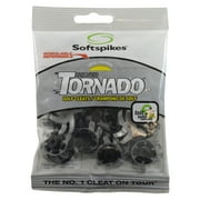 Softspikes Silver Tornado Golf Cleat Fast Twist 3.0, 18 Count