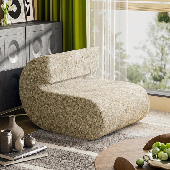 Softstone Universe Modern Modular Sofa Set - Flexibly Convertible 3-Seater Couch, Corner Sofa & Single Armchair Boneless Floor Sofa for Living Room, Office & Bedroom Backrest Beige