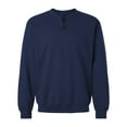 thumbnail image 1 of Softstyle Midweight 1/4 Zip Sweatshirt, 1 of 1