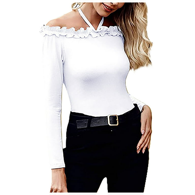 Softstyle T Shirts, Knit Tops For Women V Neck T Shirts For Women
