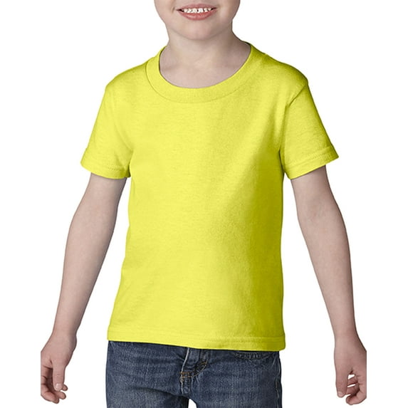 Softstyle Toddler T-Shirt, 3T, Safety Green