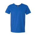 thumbnail image 1 of Softstyle V-Neck T-Shirt, M, Royal, 1 of 3
