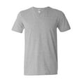 thumbnail image 1 of Softstyle V-Neck T-Shirt, S, Sport Grey, 1 of 3