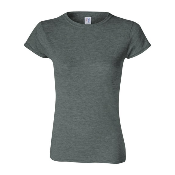 Softstyle Women’s T-Shirt, M, Dark Heather
