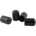 thumbnail image 1 of Softtouch Rubber Table/Chair Leg Tip Black Round 3/4 in. W x 3/4 in. L 4 pk, 1 of 2