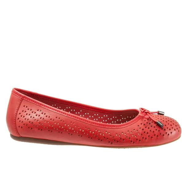 Softwalk Adult Womens Napa Laser Ballet Flats Walmart Business Supplies