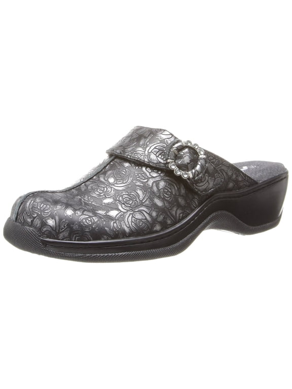 Women's Atwater Mule,Black/Pewter,6 M US
