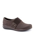 thumbnail image 1 of Softwalk Women's Tanner Loafer (8.5 2A(N) US, Dark Brown Textured Tumbled Nubuck), 1 of 1