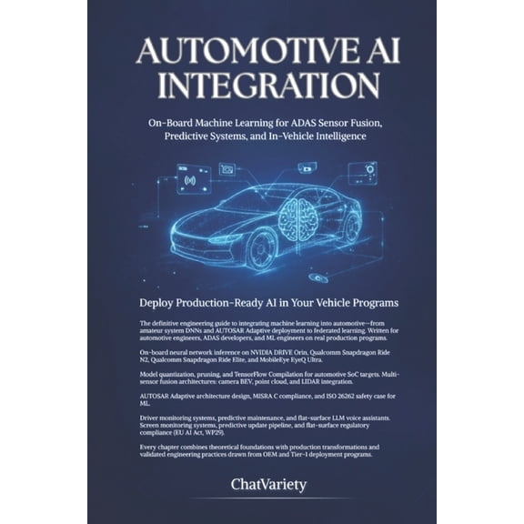 Software-Defined Vehicle Engineering Automotive AI Integration: On-Board Machine Learning for ADAS Sensor Fusion, Predictive Systems, and In-Vehicle Intellig, (Paperback)