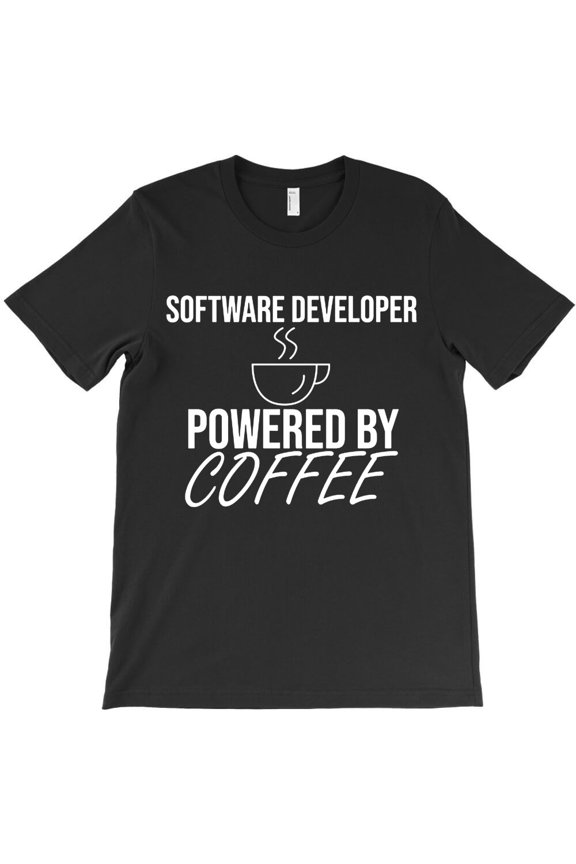 Software Developer Coffee, Funny Coder Humor Graphic Design - Top Pick G16449 Unisex T-Shirt, Up to Size 5XL