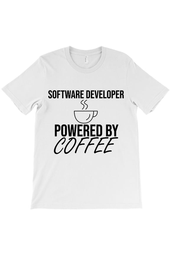 Software Developer Coffee, Funny Coder Humor Graphic Design - Unique Gift Tee G16451 Unisex T-Shirt, Up to Size 5XL
