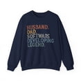 thumbnail image 1 of Software Developer Dad Sweatshirt Gifts Crew Neck Shirt Long Sleeve Unisex, 1 of 5