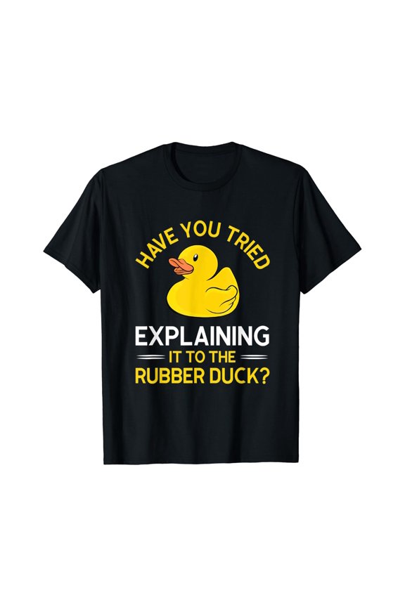 Software-Developer Programming Rubber Duck Debugging T-Shirt Size S-5XL