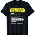 thumbnail image 1 of Software Engineer Definition Shirt Coder Definition T Shirt T-Shirt, 1 of 4