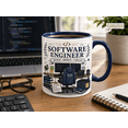 thumbnail image 1 of Software Engineer Mug Build Debug Create Coffee Cup Gift for Programmers, 1 of 3