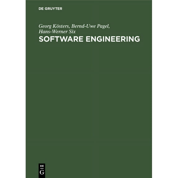Software Engineering, (Hardcover)