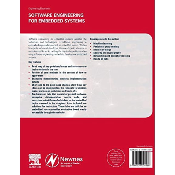 Pre-Owned Software Engineering for Embedded Systems: Methods, Practical Techniques, and Applications, (Hardcover)