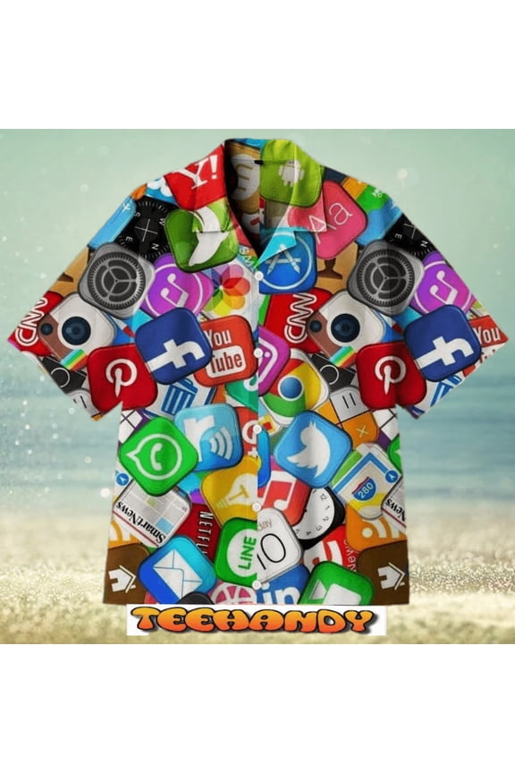 Software Logo on App Store Hawaiian Shirt