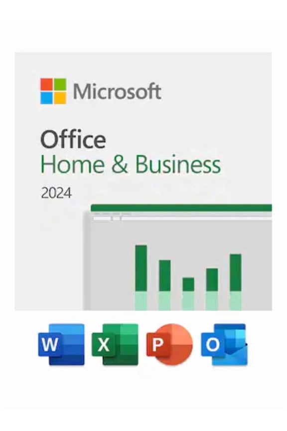 : Office Home & Business 2024 | Word, Excel, PowerPoint, Outlook and OneNote | One-Time Purchase for 1 PC/MAC | Download