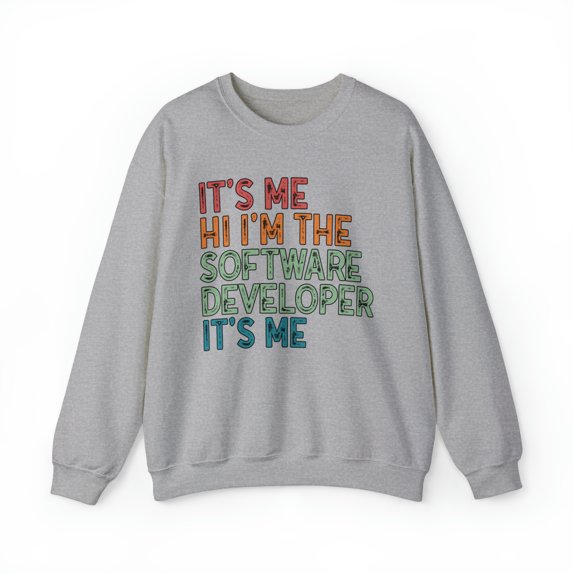 Software developer Sweatshirt, Gifts, Crewneck
