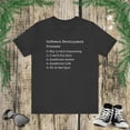 thumbnail image 1 of Software development process Programmer funny coding coder T-shirt, 1 of 9