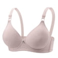 thumbnail image 1 of Softwear Smooth T-Shirt Bra Gray L, 1 of 5