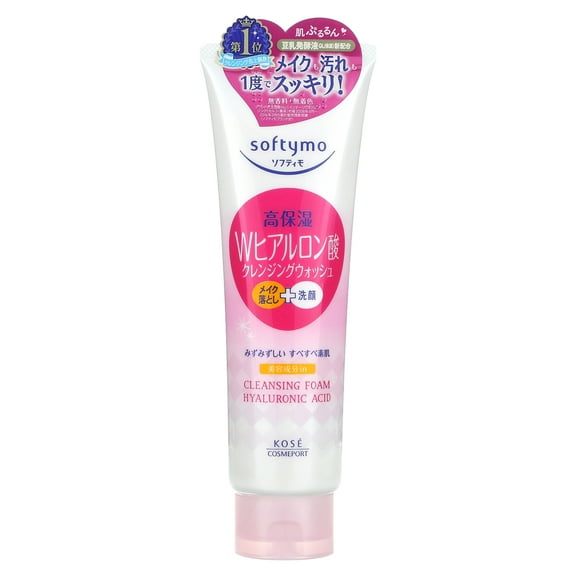 Softymo Cleansing Foam, Hyaluronic Acid, 6.7 oz (190 g)