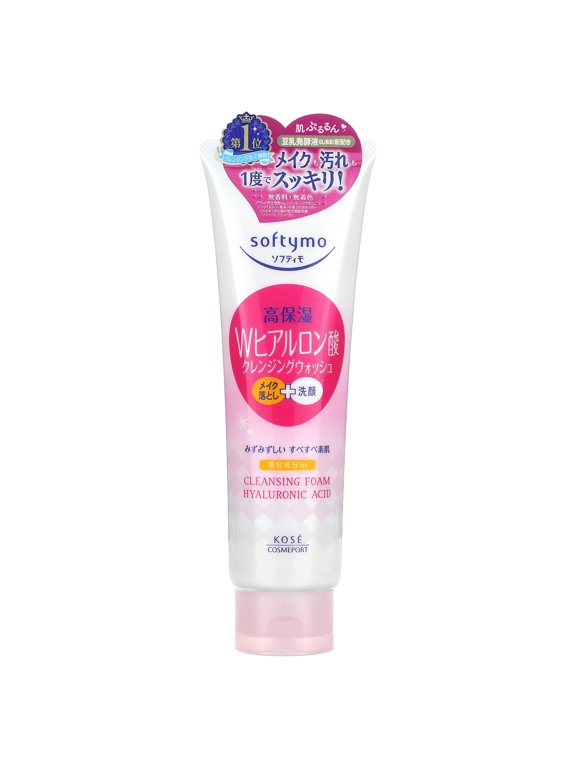 Softymo Cleansing Foam, Hyaluronic Acid, 6.7 oz (190 g)
