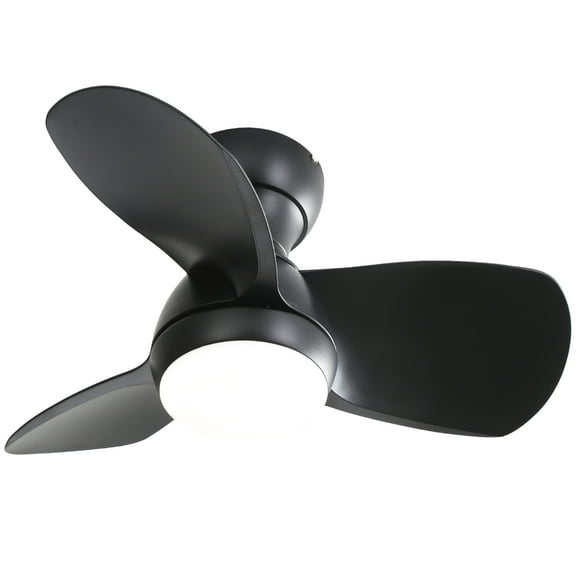 Sofucor Quiet Ceiling Fan with LED Light 23 inch Large Air Volume Remote Control for Children's rooms Dining Room Patio