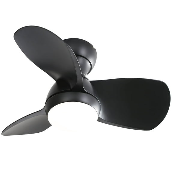 Sofucor Quiet Ceiling Fan with LED Light 23 inch Large Air Volume Remote Control for Children's rooms Dining Room Patio