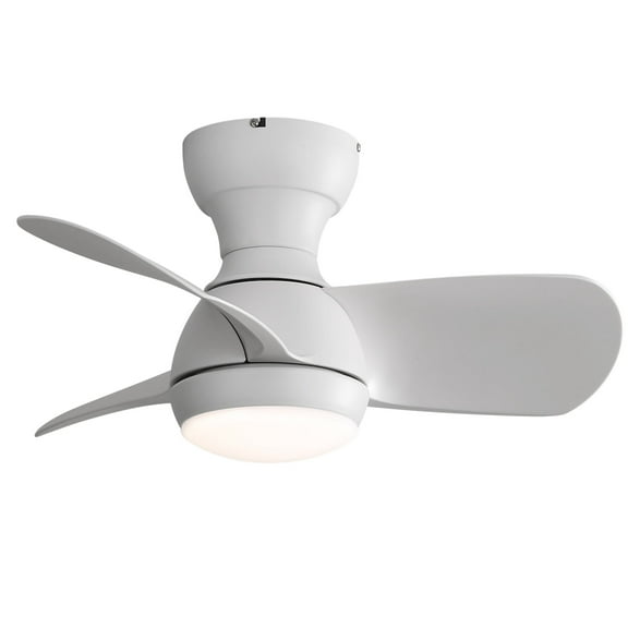 Sofucor 23 inch Ceiling Fan with LED Light for Children's Rooms Dining Room Patio