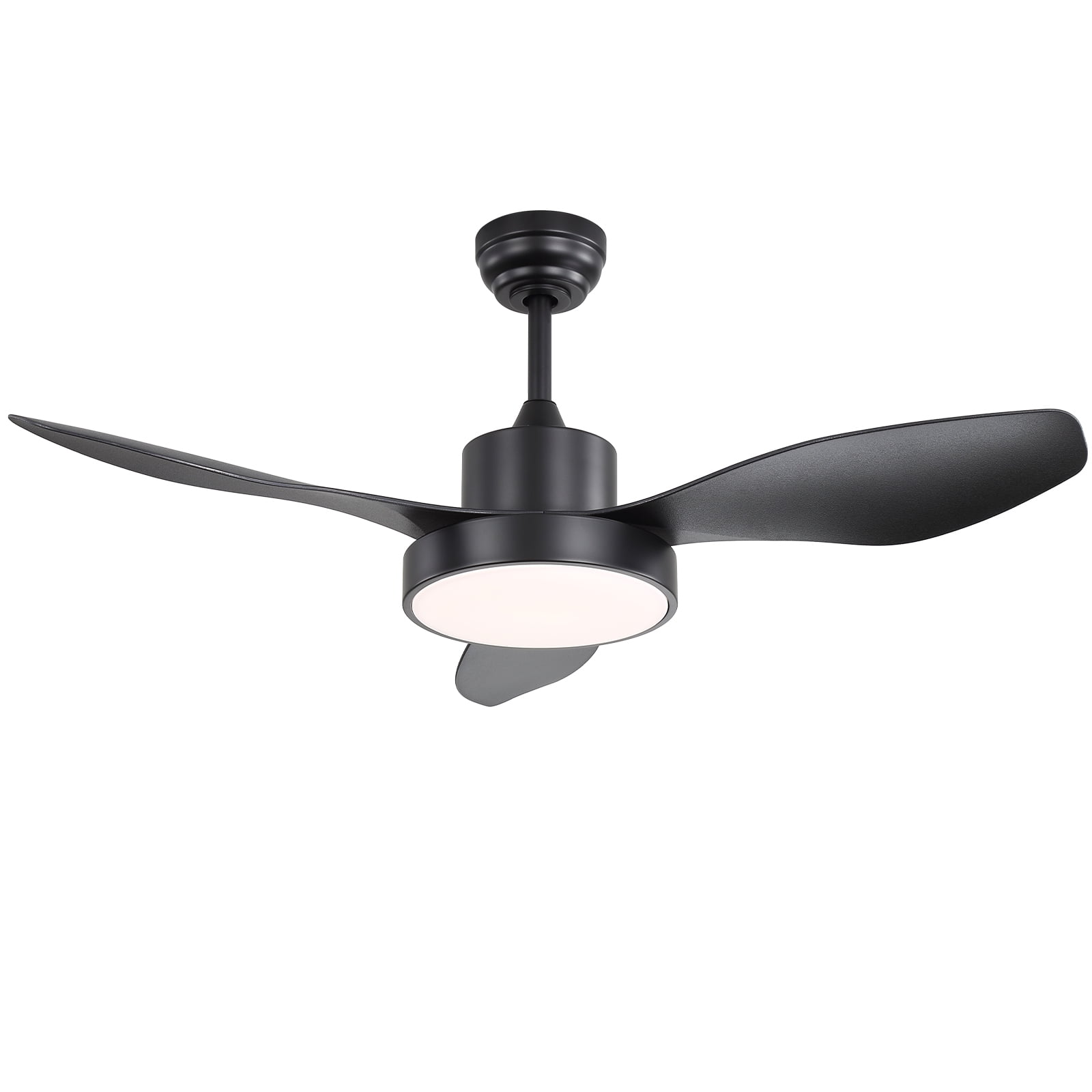 Sofucor 47-Inch Modern Ceiling Fan with LED Dimmable Lights, Remote, Reversible, 3CCT, Quiet 6 Speeds