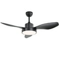thumbnail image 1 of Sofucor 47-Inch Modern Ceiling Fan with LED Dimmable Lights, Remote, Reversible, 3CCT, Quiet 6 Speeds, 1 of 9