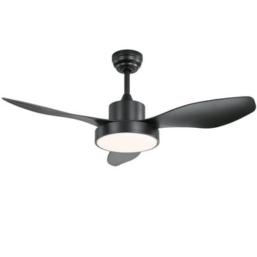 Sofucor 47-Inch Modern Ceiling Fan with LED Dimmable Lights, Remote, Reversible, 3CCT, Quiet 6 Speeds