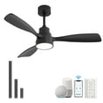 thumbnail image 1 of Sofucor 48 Inch Smart Ceiling Fan with LED Lights, Downrod Mount, 48 Inch Ceiling Fan, Remote/App Control, Alexa/Google Compatible, 1 of 9