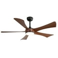 Sofucor 52" Dimmable Indoor Led Ceiling Fan Light With Remote Control