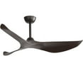thumbnail image 1 of Sofucor 52" Ceiling Fan No Light, Remote Control, Modern, 3 Blades Ceiling Fan with Noiseless Reversible Dc Motor for Living Room, Bedroom, 1 of 10