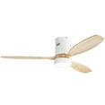 thumbnail image 1 of Sofucor 52-Inch Modern Flush Mount Quiet Ceiling Fan with LED Lights and Remote, 1 of 10