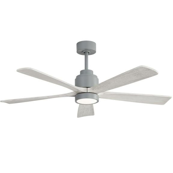 Sofucor 52" Ceiling Fan with Integrated LED Light and Remote Control