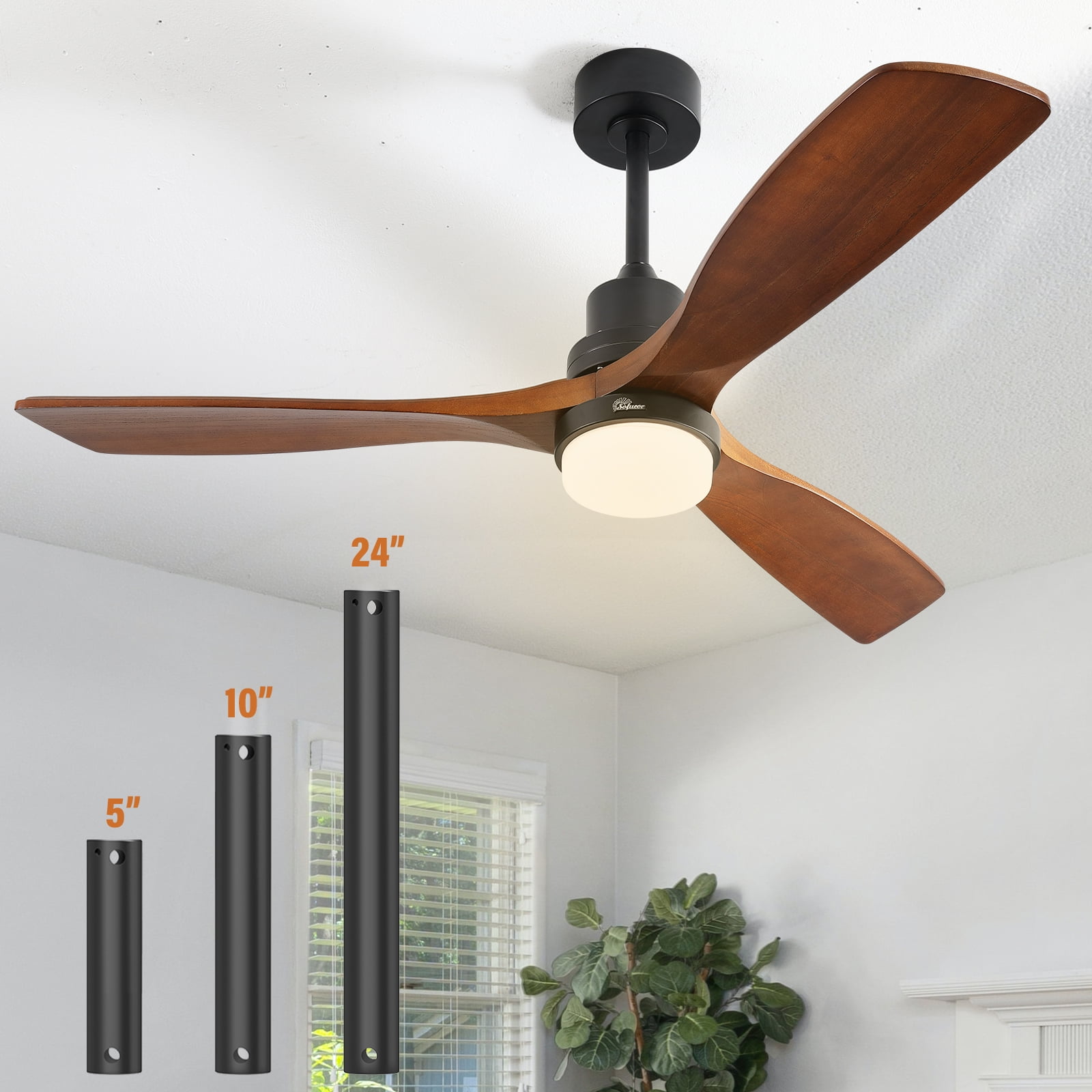 Sofucor 52 Modern Ceiling Fan With