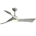 thumbnail image 1 of Sofucor 52" Brushed Nickel Ceiling Fan with LED Light and Remote Control, 1 of 8