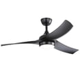 thumbnail image 1 of Sofucor 52 Inch Ceiling Fans with Lights Remote Control, Low Profile White Ceiling Fan with Light 6-Speed 3 CCT Dimmable 3-Timer 3 Blade, 1 of 10