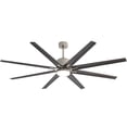 thumbnail image 1 of Sofucor 76 Inch Large Industrial Ceiling Fan with Light, Smart Fan with Remote & APP Control, Compatible with Alexa Google, Solid Wood 8 Blade, 3 Downrod, 1 of 10