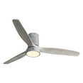 thumbnail image 1 of Sofucor 52-Inch Flush Mount Ceiling Fan with LED Light and Remote Control, 1 of 8