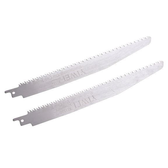 Sofullue 2pcs S1122C Stainless Steel Reciprocating Saw Blade for Cutting Bone Meat Wood Metal