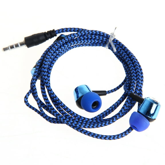 Sofullue 3.5mm In-Ear Earphone Headphone With Mic Braided Headset For phone New